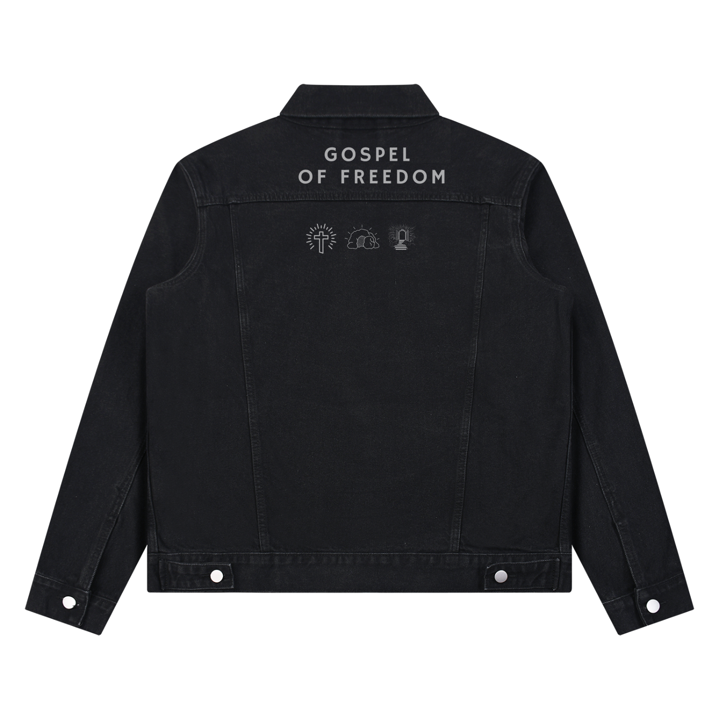 Unisex Vintage Wash Denim Jacket