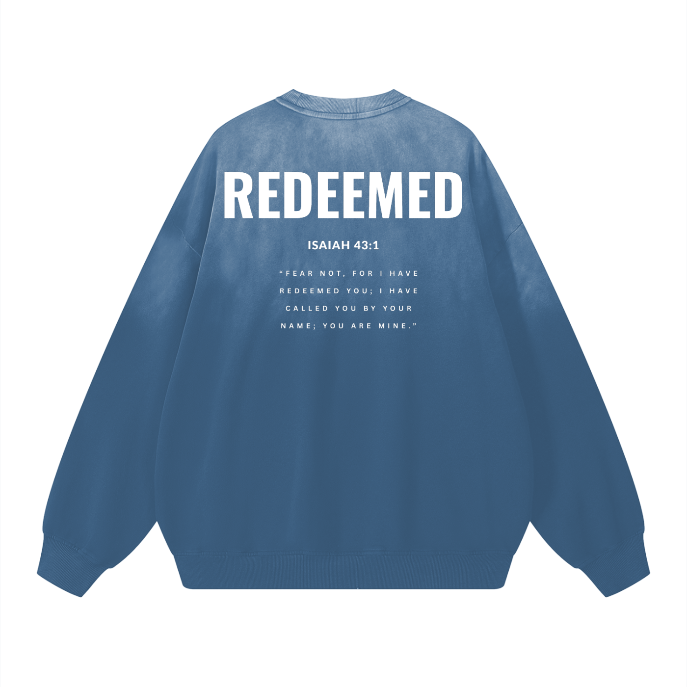 Sunfade Drop-Shoulder Cotton Sweatshirt