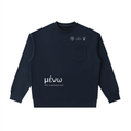 Heavyweight Patch Pocket Crewneck Sweatshirt