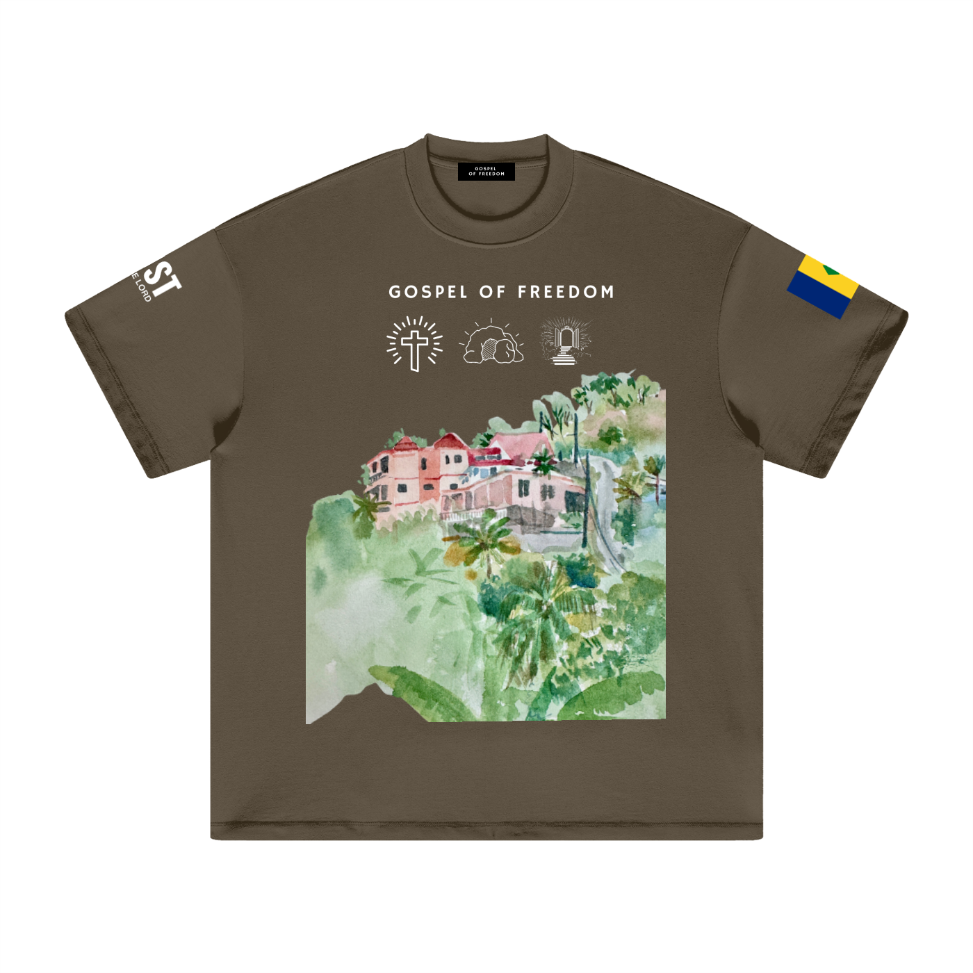 Heavyweight Earth Tone T-Shirt