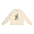 Special Chiapas Edition Essential Fleece Mock-Neck Crew Sweatshirt