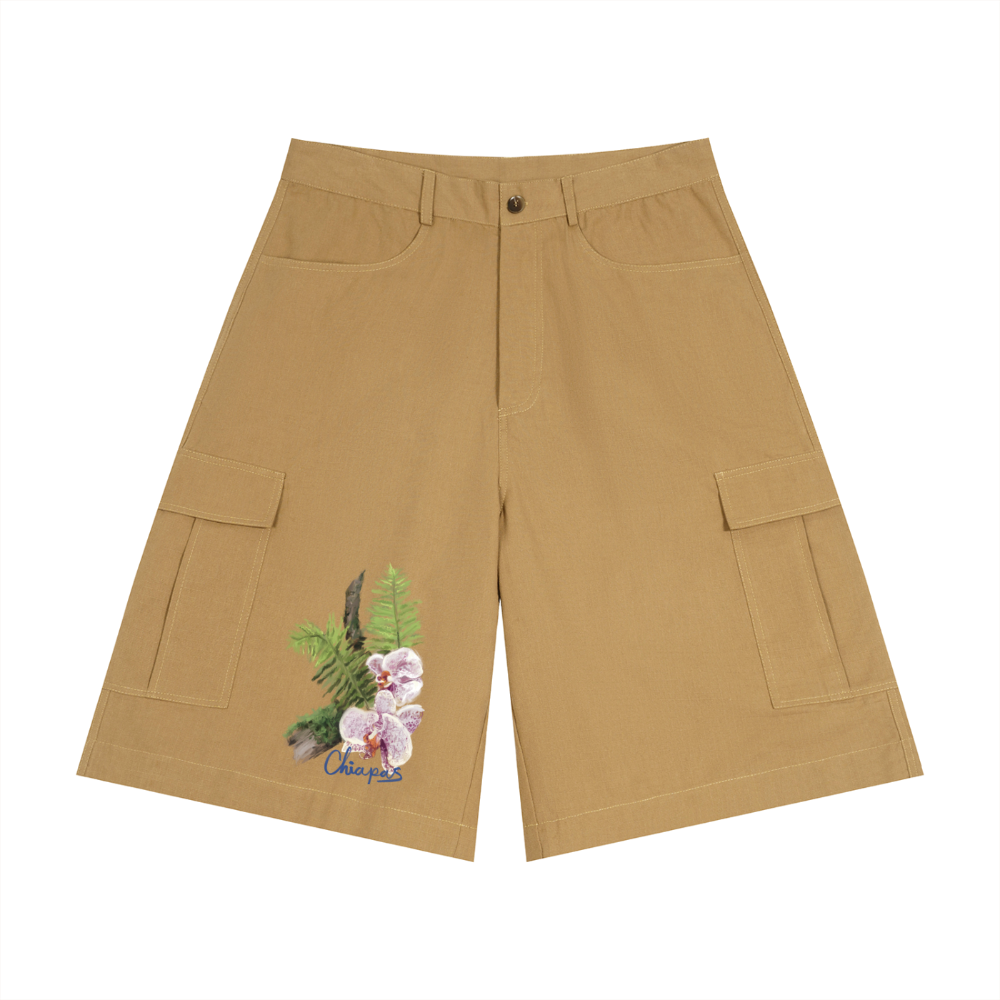Special Chiapas Edition Unisex Woven Cargo Shorts