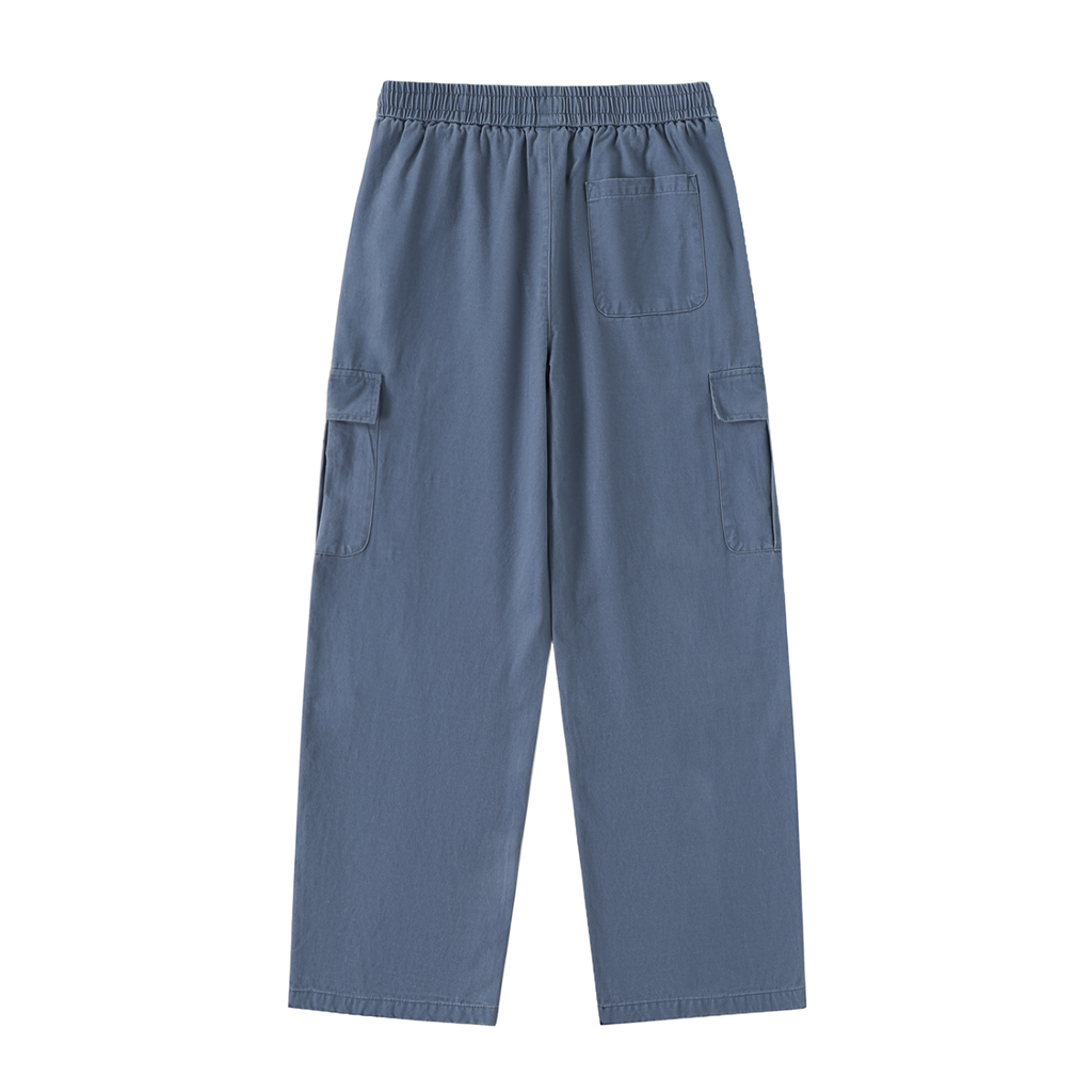 Special Chiapas Edition Drawstring Waist Straight-Leg Cargo Pants