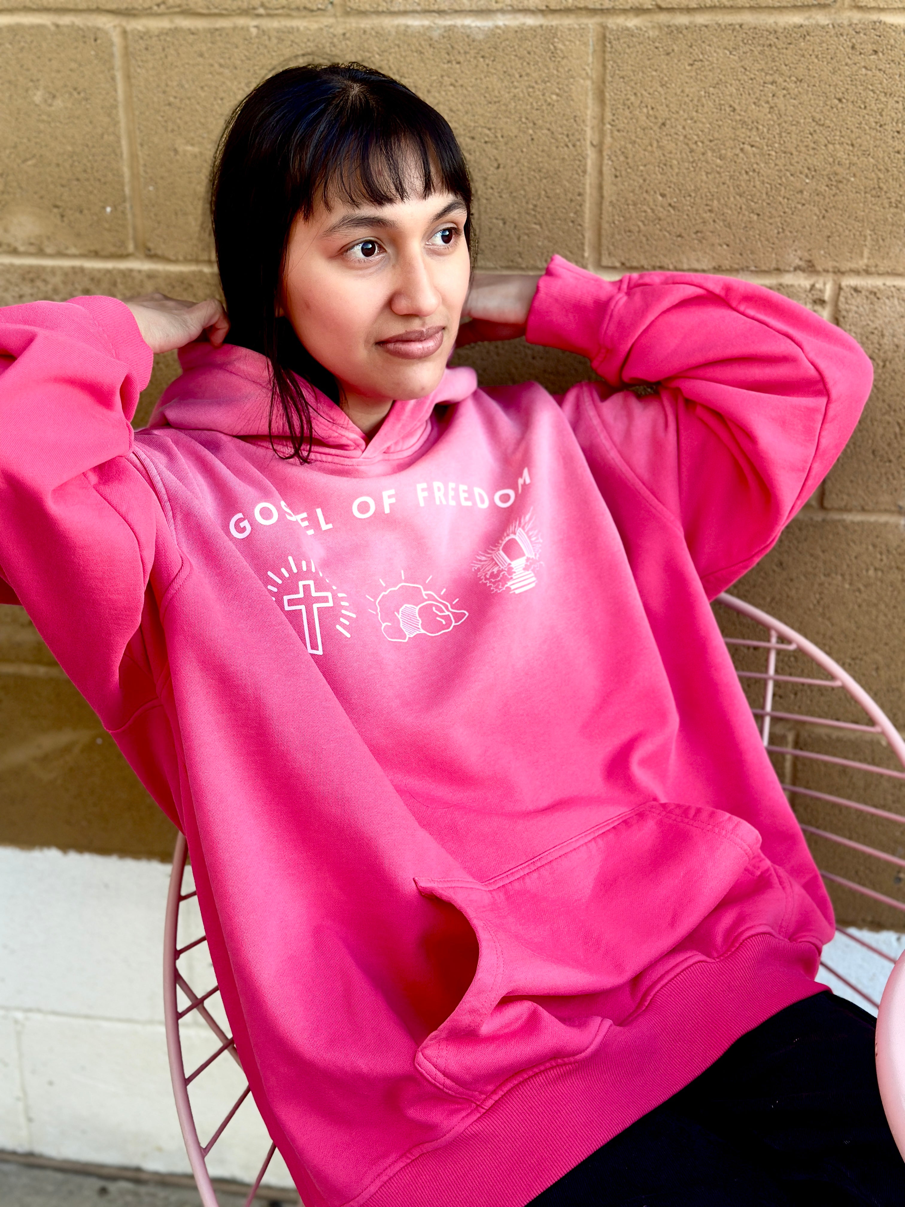 Heavyweight Sunfade Oversized Hoodie