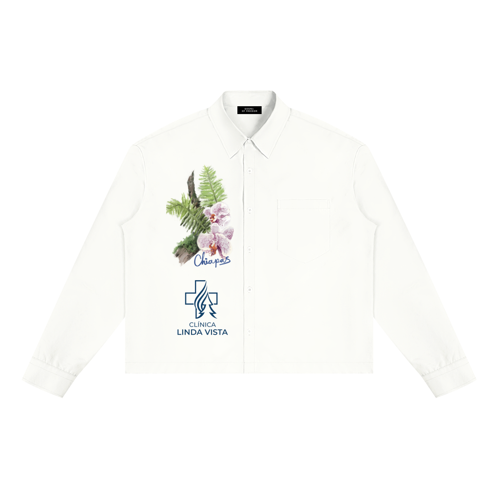 Unisex Boxy Long Sleeve Shirt