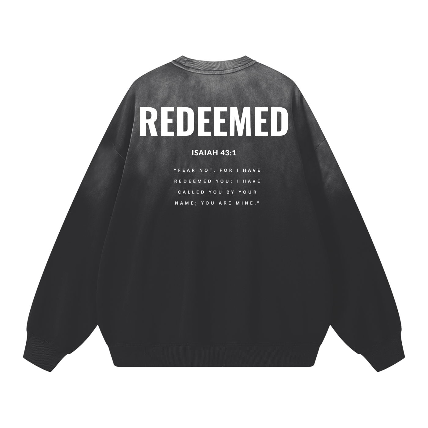 Sunfade Drop-Shoulder Cotton Sweatshirt