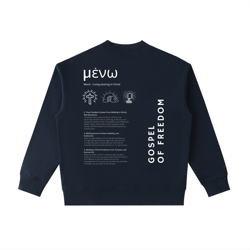 Heavyweight Patch Pocket Crewneck Sweatshirt