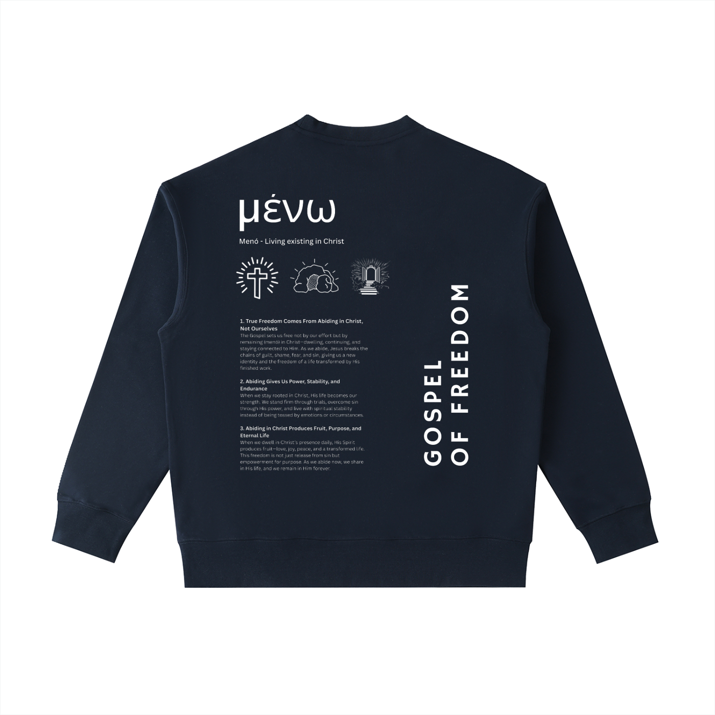Heavyweight Patch Pocket Crewneck Sweatshirt