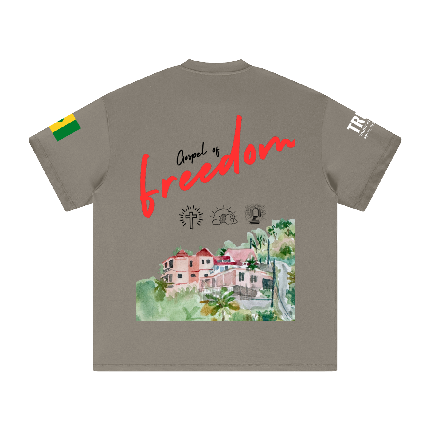 Heavyweight Earth Tone T-Shirt