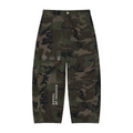 Men’s Camo Barrel Leg Cargo Pants
