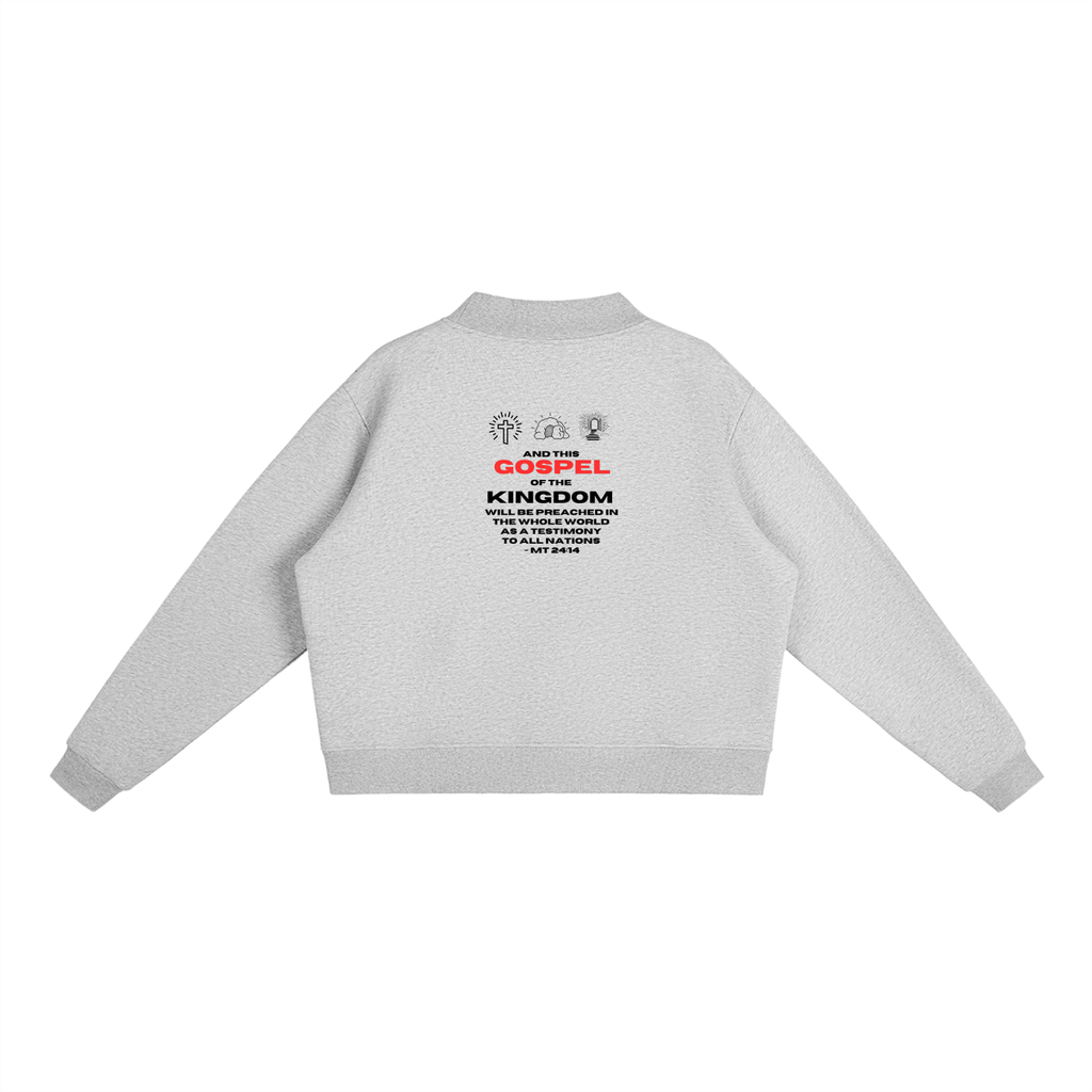 Special Chiapas Edition Essential Fleece Mock-Neck Crew Sweatshirt