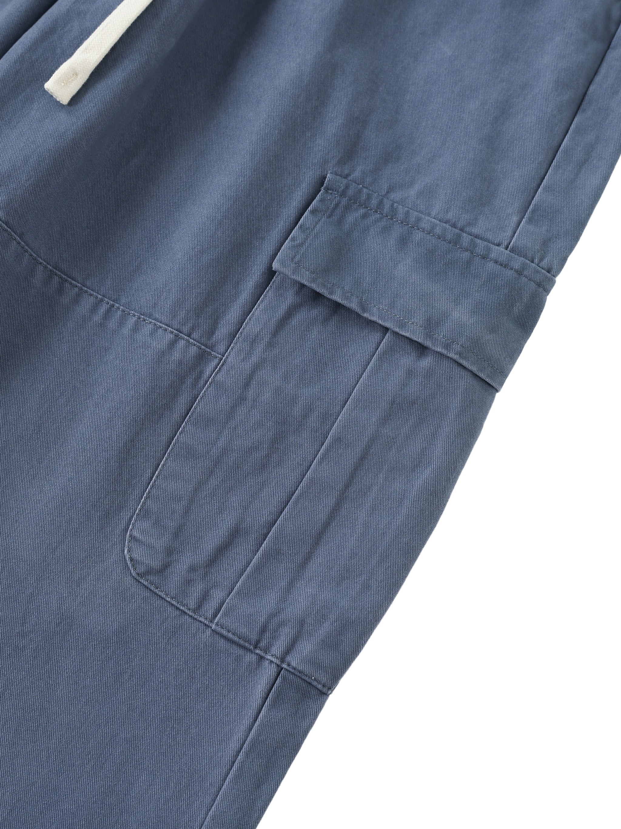 Special Chiapas Edition Drawstring Waist Straight-Leg Cargo Pants
