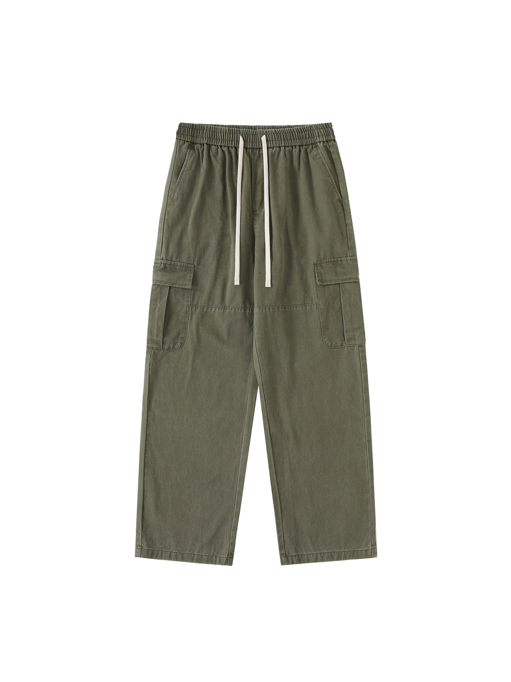 Special Chiapas Edition Drawstring Waist Straight-Leg Cargo Pants