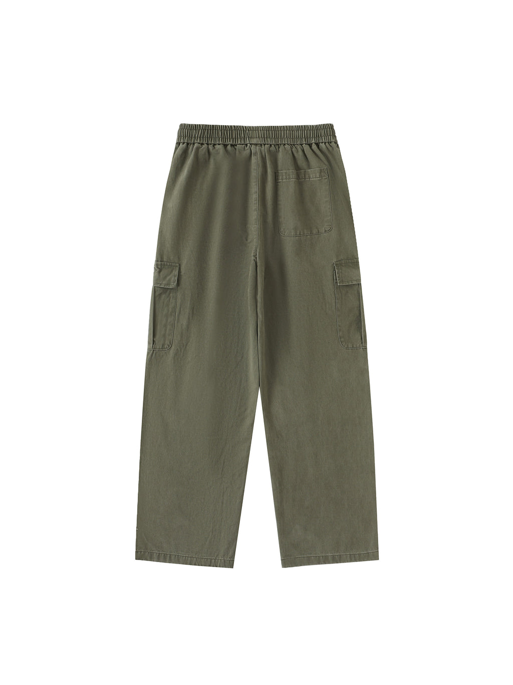 Special Chiapas Edition Drawstring Waist Straight-Leg Cargo Pants