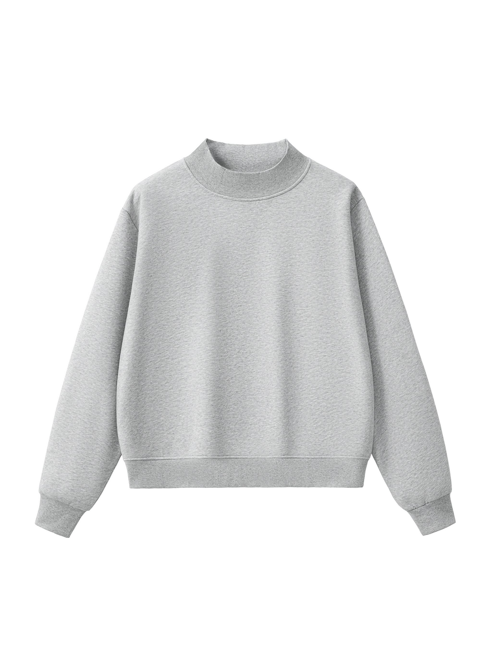 Special Chiapas Edition Essential Fleece Mock-Neck Crew Sweatshirt