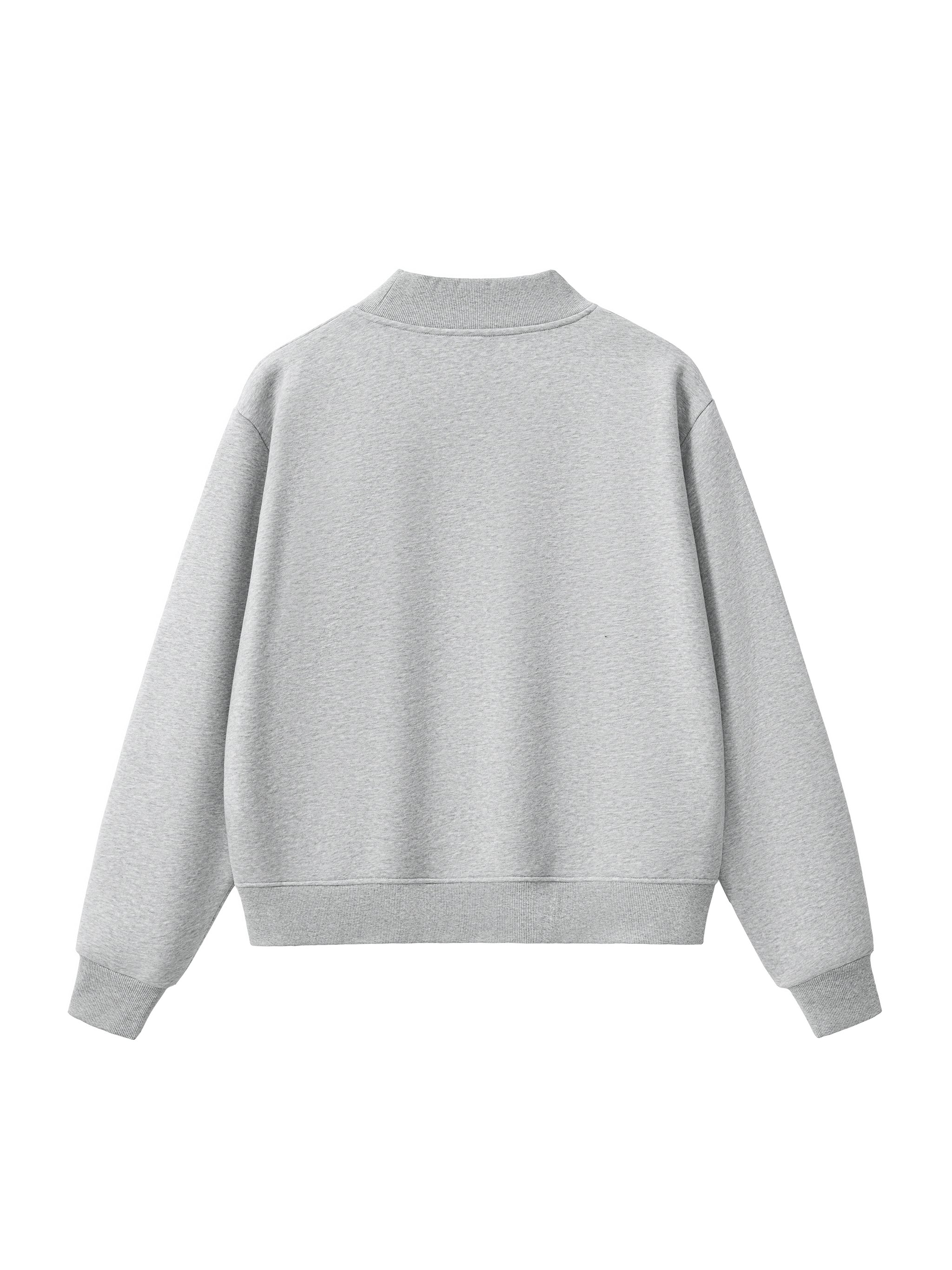 Special Chiapas Edition Essential Fleece Mock-Neck Crew Sweatshirt